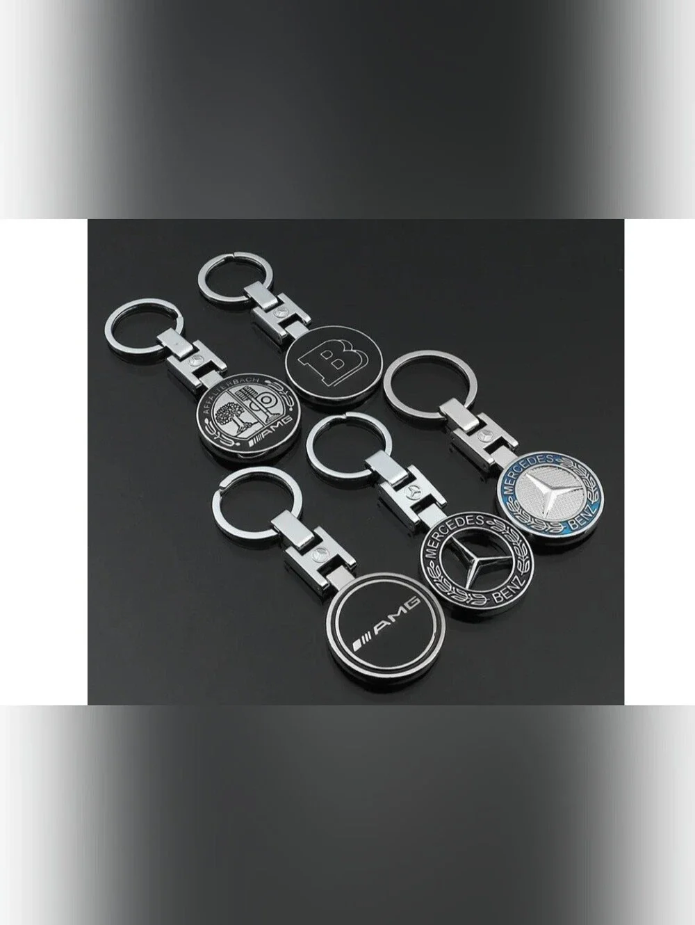 AMG Mercedes Benz Brabus Affalterbach Metal Keychain Keyring See All 9 Choices